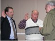 Incoming Officers Take Oath